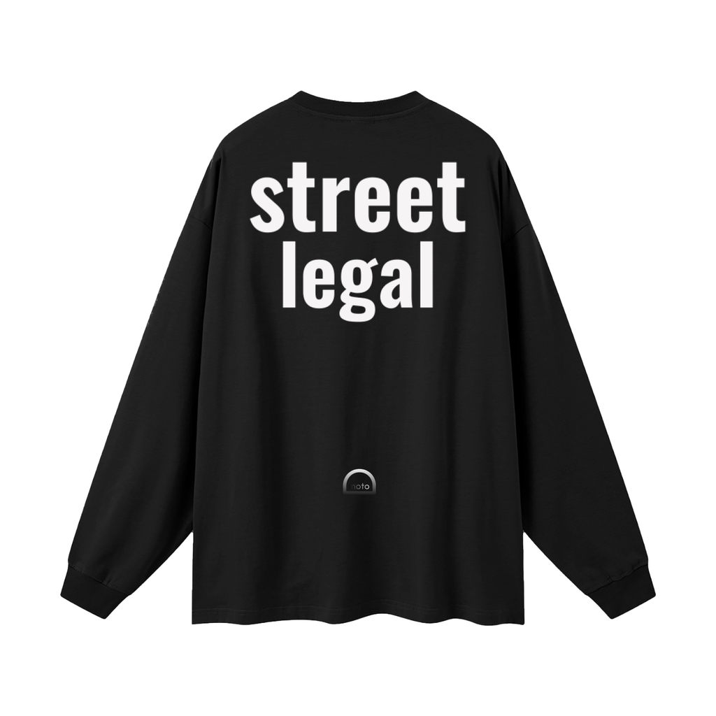 Black "Street Legal" Long Sleeve